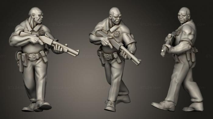Military figurines (Ken, STKW_1291) 3D models for cnc